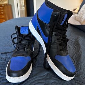Nike Ebernon Mid Black Game Royal Blue Black